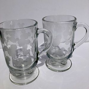 COPY - Disney Crystal Mickey Mouse Irish Coffee Mugs